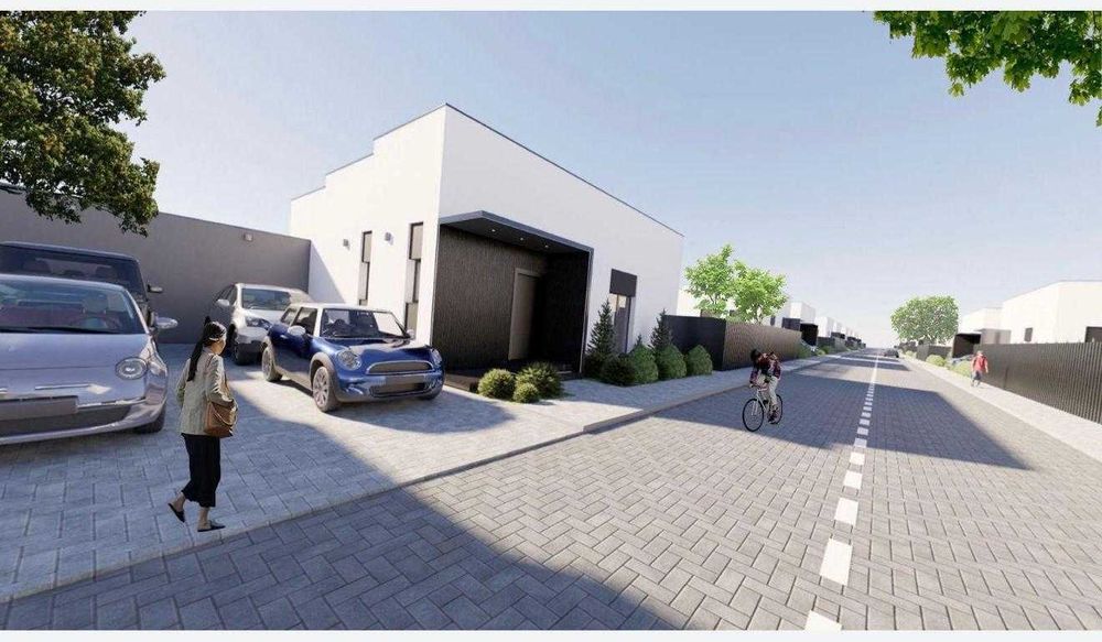 Vanzare casa moderna parter Domnesti / 98 mp utili