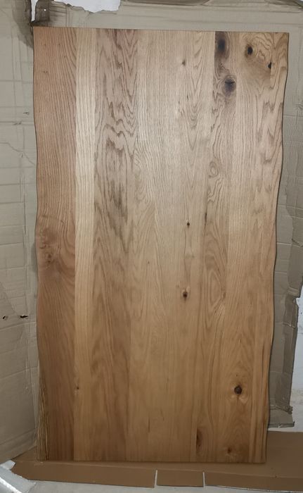 Blat de masă lemn masiv stejar negru