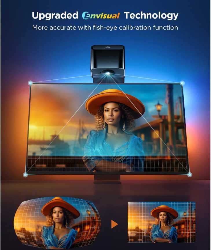 ПРОМО Смарт LED Govee TV Backlight 3 Lite H6099 Камера 75-85 инча