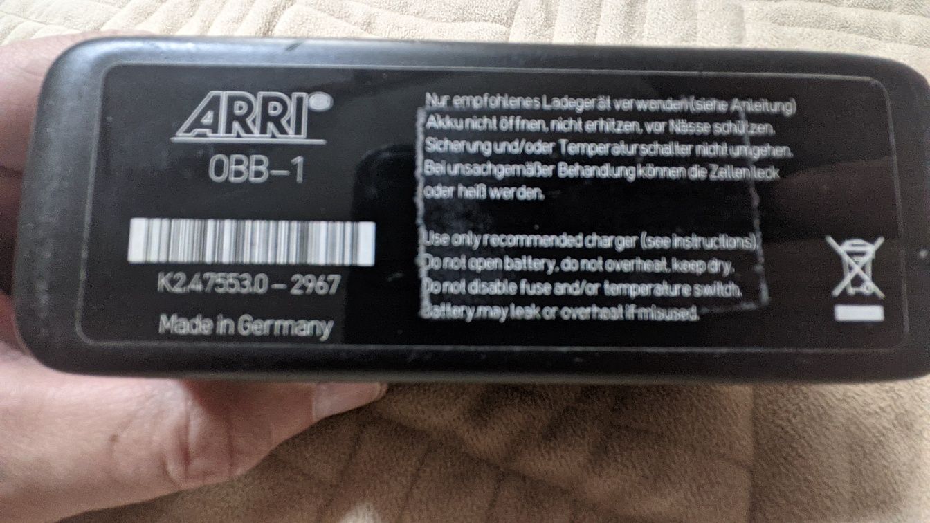 ARRI аккумулятор