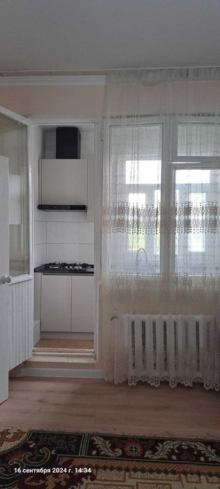 Ферузада 1 хонали 2 хона қилинган квартира оила учун ижарага берилади