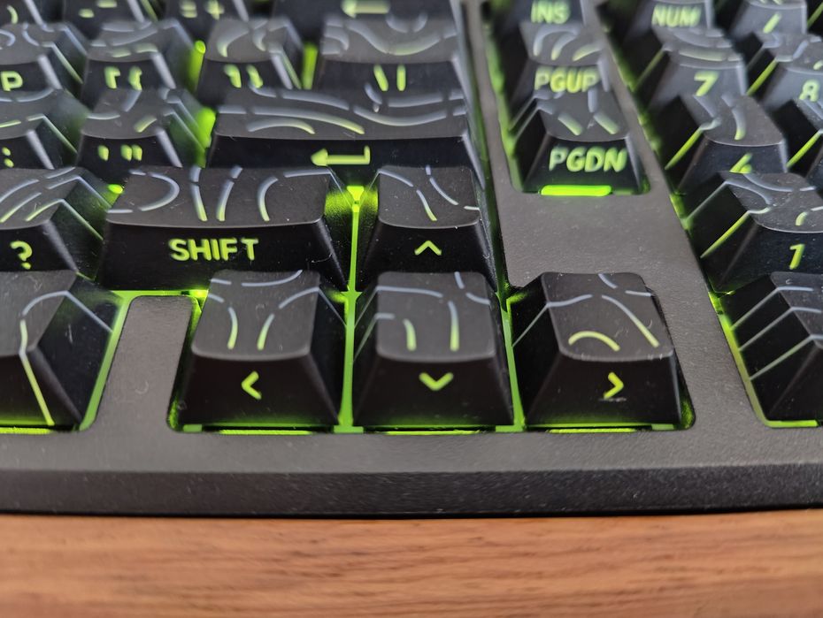 Set keycaps shinethrough tastatură mecanică