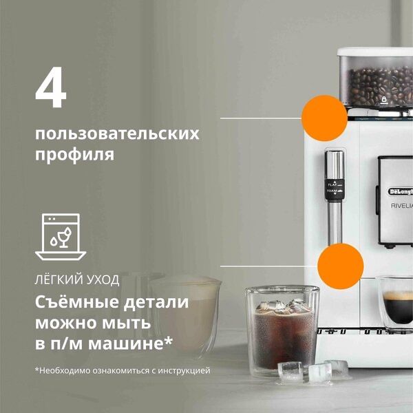 Кофемашина DeLonghi Rivelia