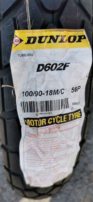 Anvelope/cauciucuri moto noi dunlop/nylon