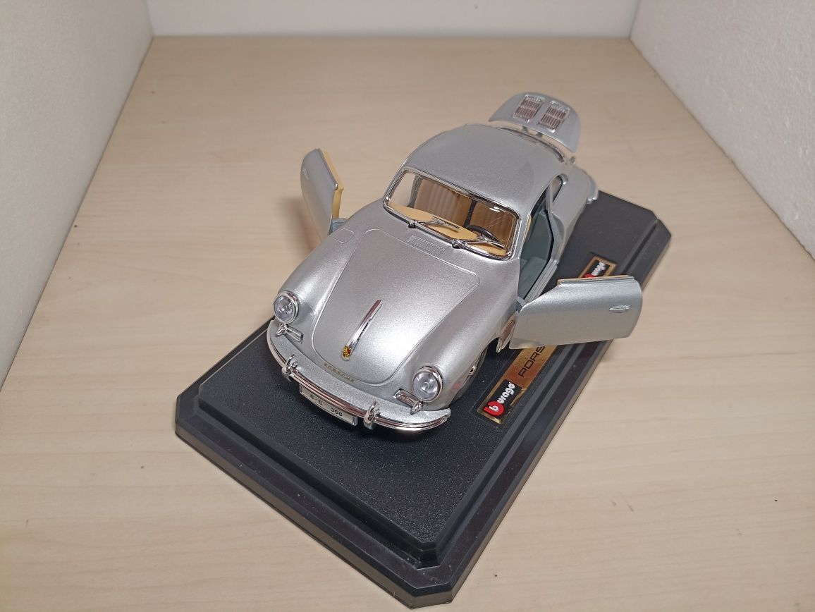 Porsche 356B bburago macheta auto la scara 1 24