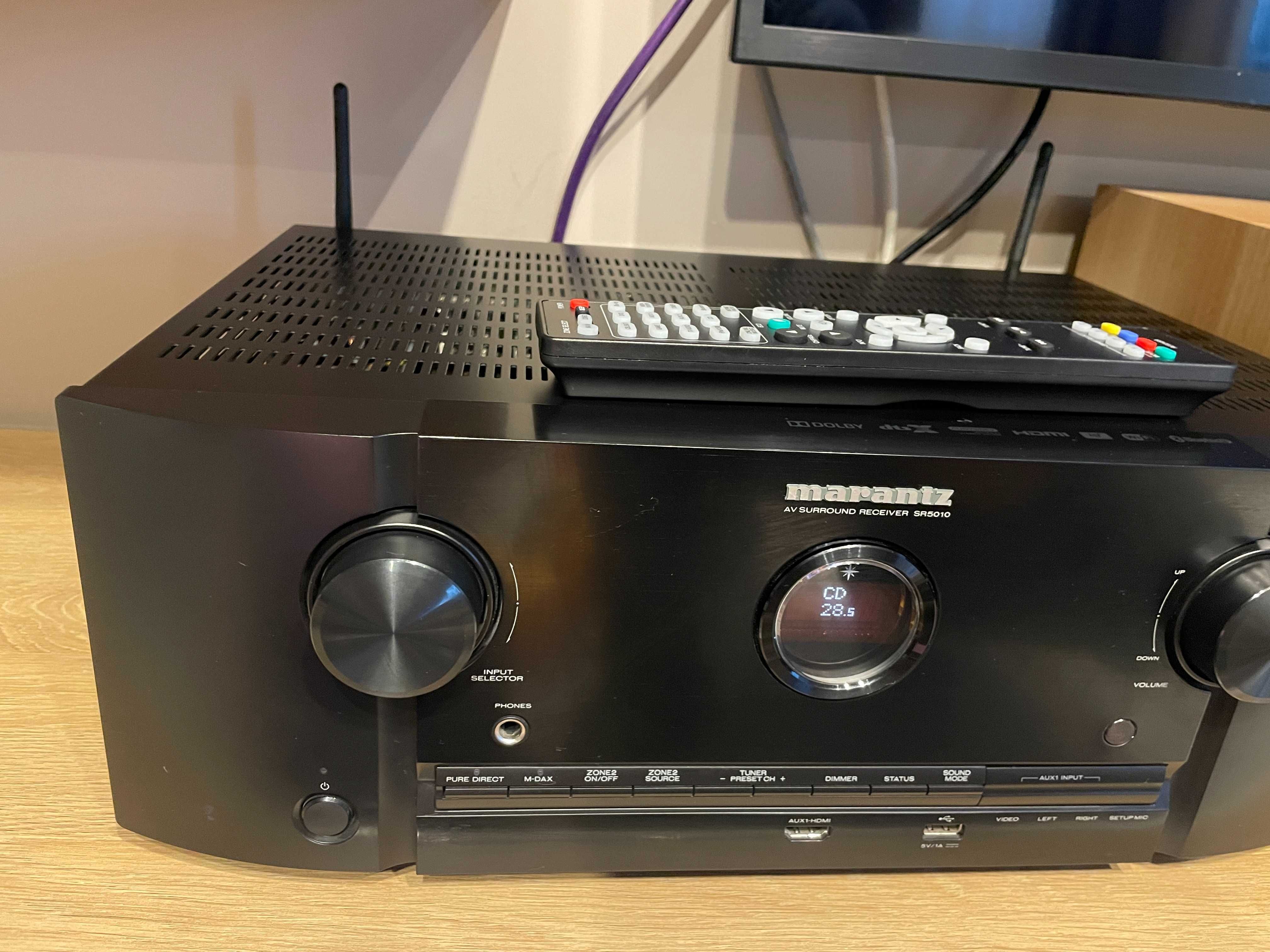 Marantz SR5010 ресивър HDMI Bluetooth Wi-Fi Dolby Atmos 7.2 4K