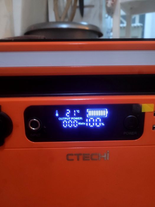 Baterie externa portabila, CTECHI, 500W, 518Wh, LiFePO4