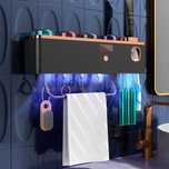 Suport periuta de dinti, sterilizator UV, suport de dezinfectare