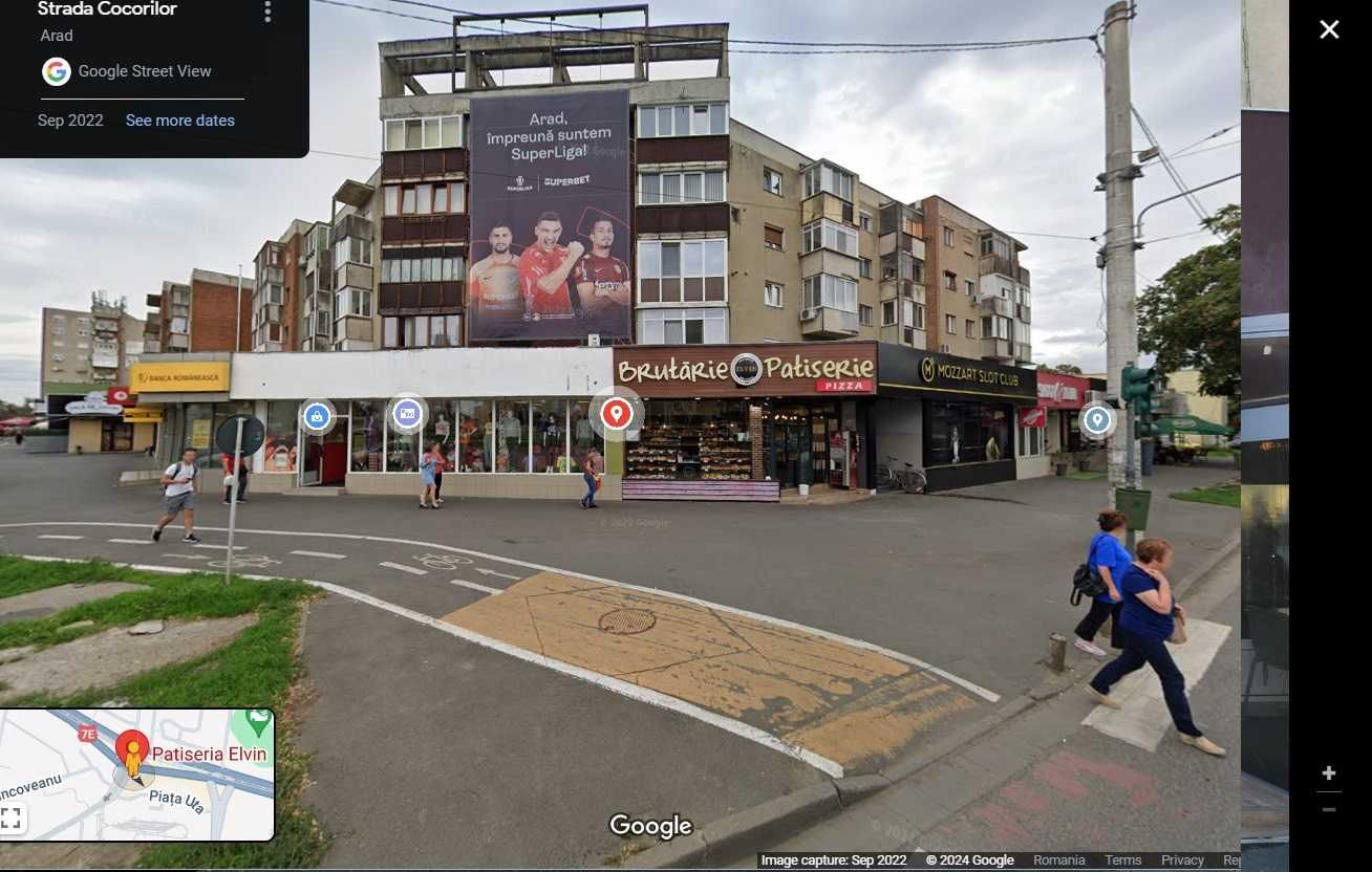 De inchiriat spatiu comercial 110mp util vad bun UTA Aurel Vlaicu Arad