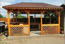 Foisoare, Terase, Cabane stil A-Frame si case din structura de lemn