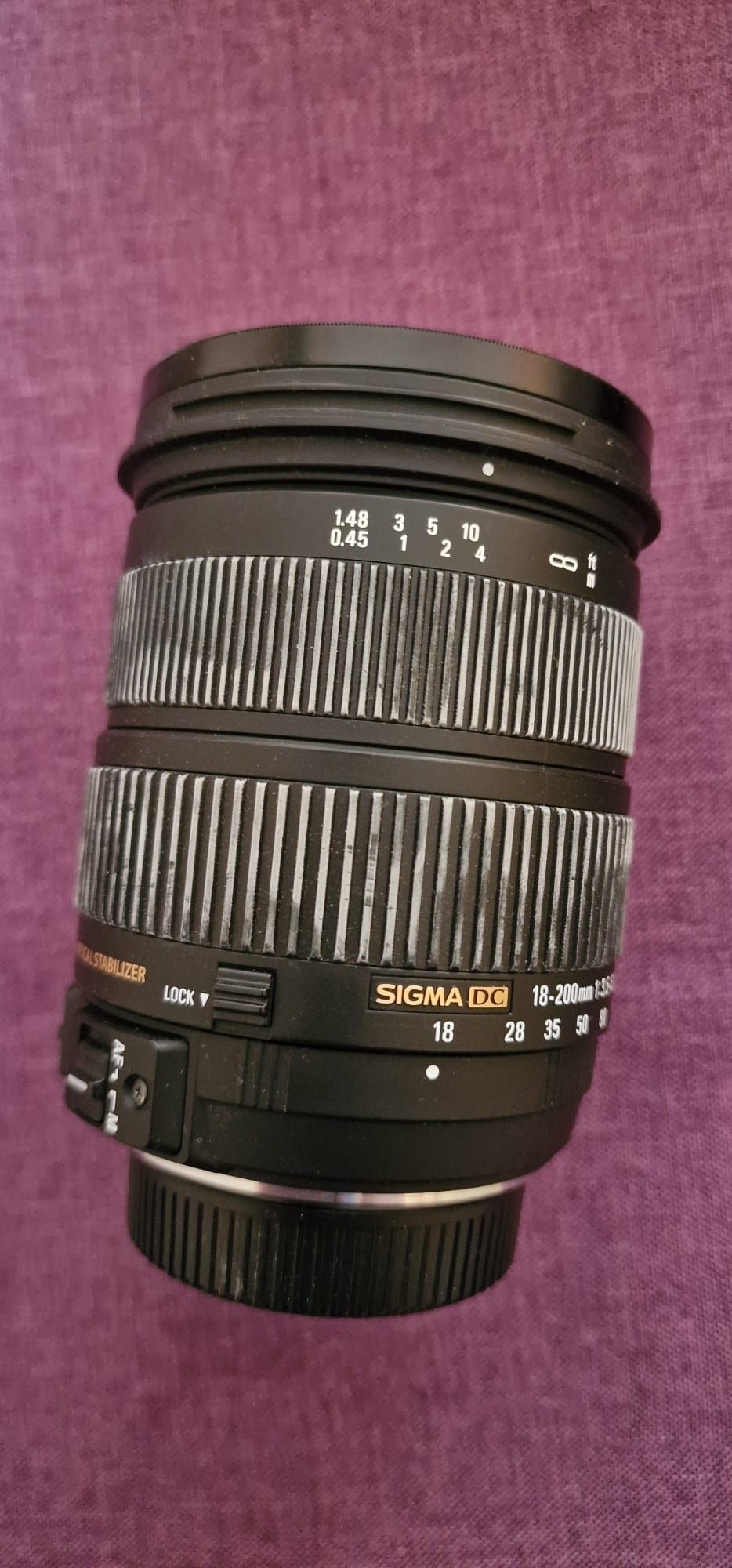 Обектив Sigma AF 18-200 DC OS HSM
