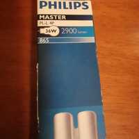 Bec fluorescent, neon PHILIPS PL-L4P, 2G11, 36W, 2900lm, variabil