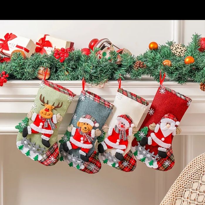 Коледни чорапи  за подаръци