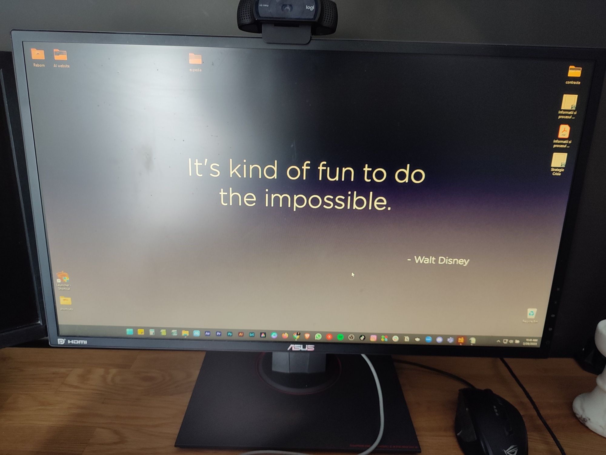 Monitor Asus MG248QE 144hz 1ms 24" inch FullHD