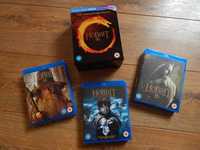 Vand trilogia Hobbit 3D+2D de colecție - 12 Blu-ray discuri- pret bun
