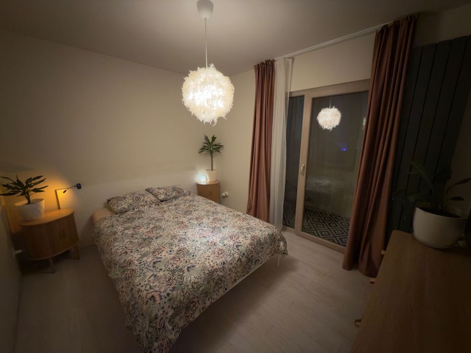 2 camere, 55 mp, bloc 2019, etaj 4/4 mobilat și utilat.