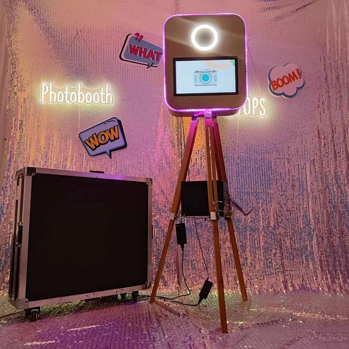 Photo booth, mașină fum greu, artificii, cabina foto evenimente