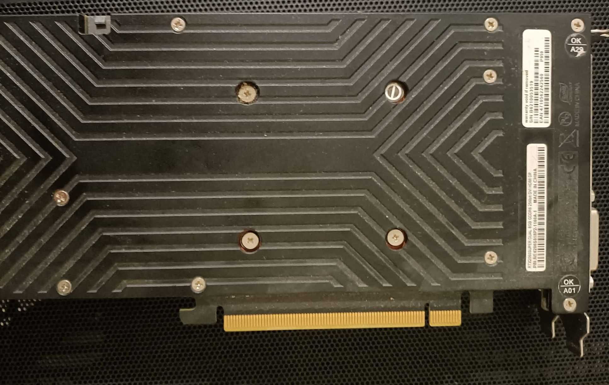 vand placa video rtx 2060 super 8gb gddr6 palit dual bulk sh