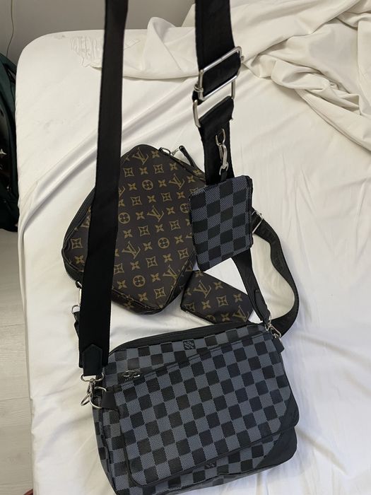 Мъжка чанта L. Vuitton 3в1