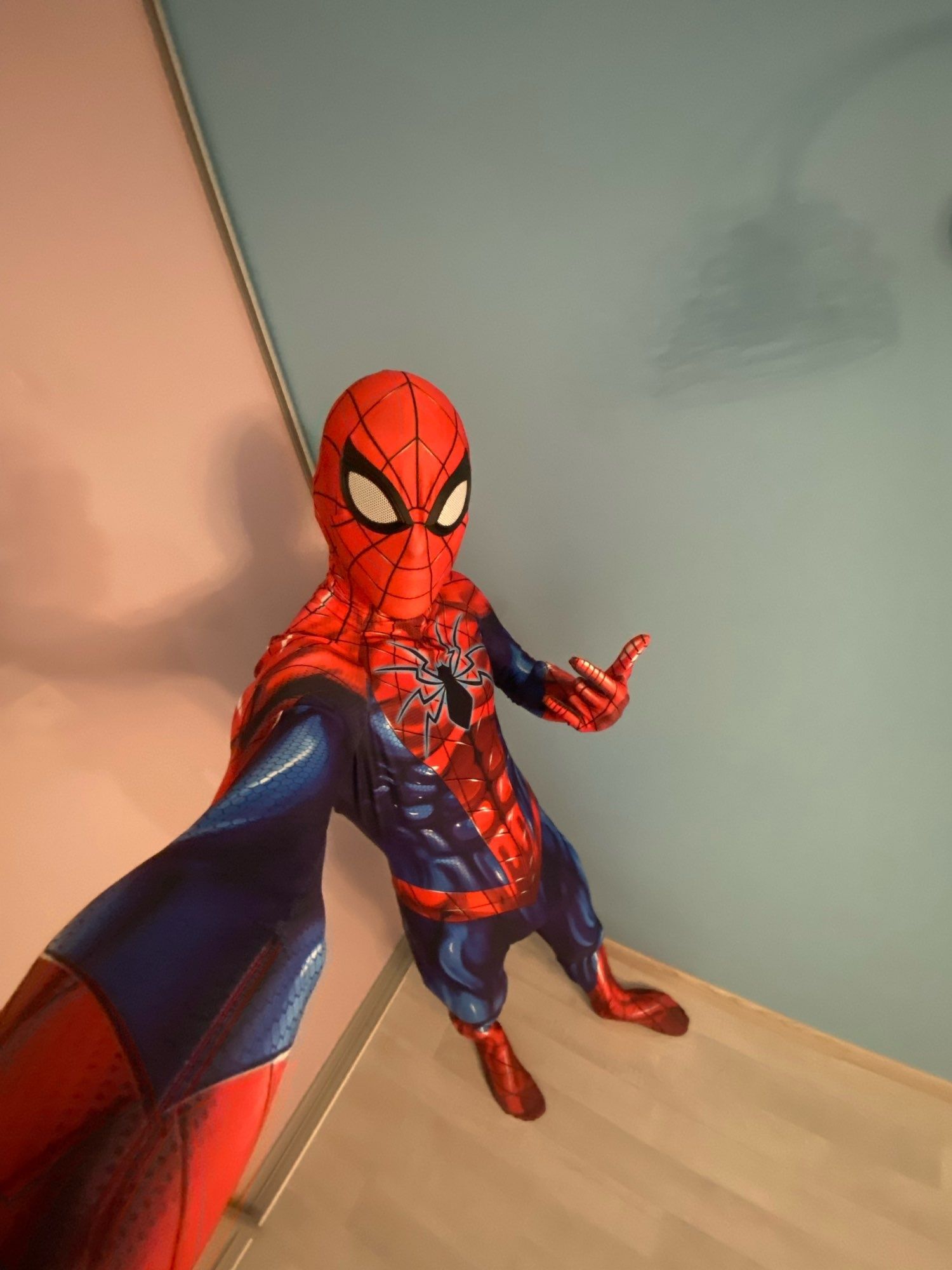 Costume Spiderman P4 copii si adulti la Halloween, petreceri, carnaval