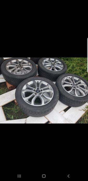 Jante mercedes originale 17 inch cu anvelope iarna