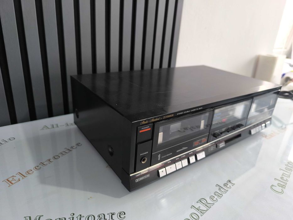 Deck Casete Dublu Fisher CR-W863 - Funcțional, Testat