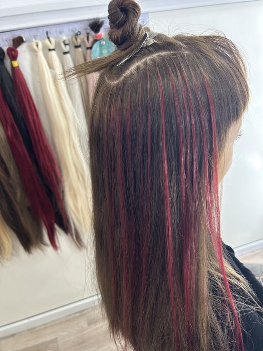 Наращивание волос 25000