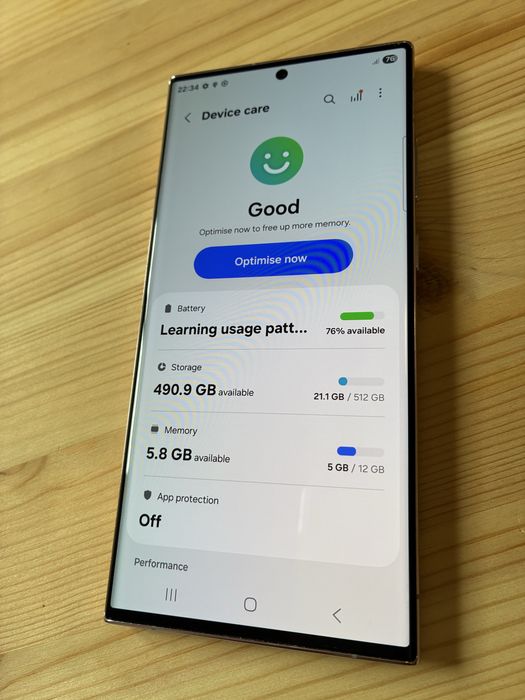 Samsung S23Ultra Liliac Zgariat Display 512Gb ,Neverlock 12Gb Ram