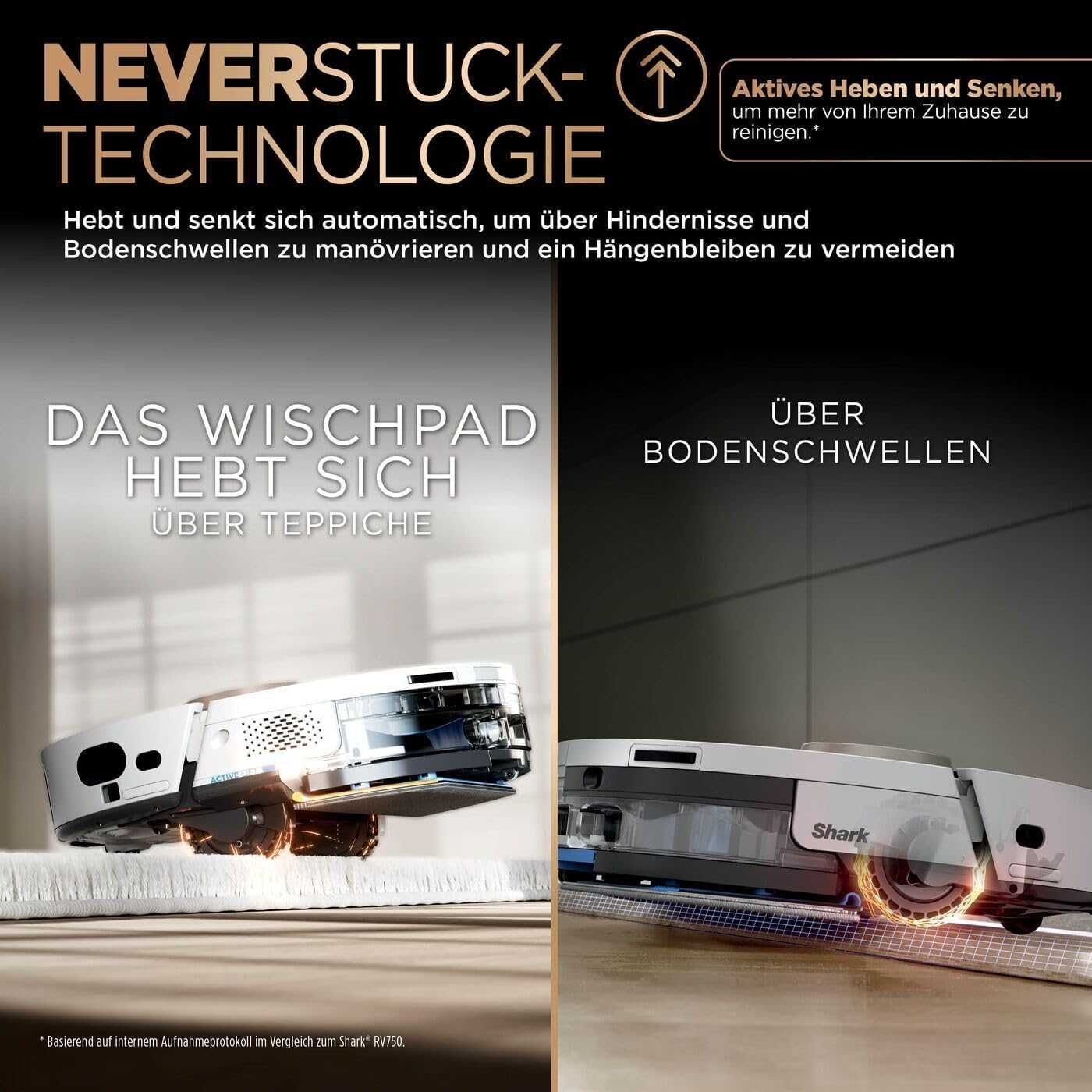 Прахосмукачка робот Shark PowerDetect NeverTouch 2в1 (AV2800ZEEUWH)
