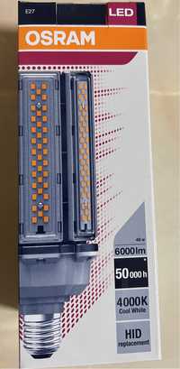 Bec Led HQL LED 46W E27 Alb Rece 4000k - 6000 lm Osram