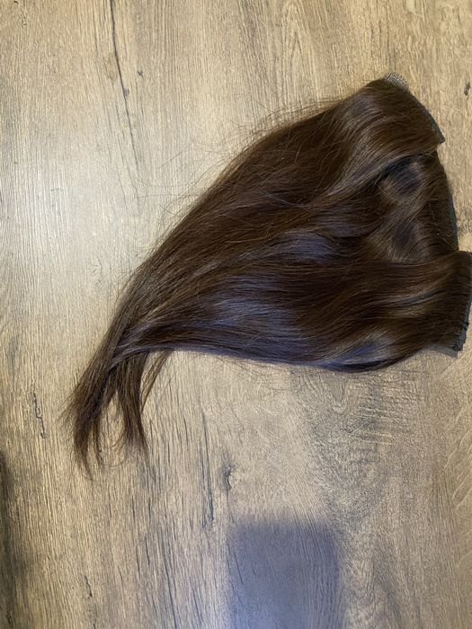 Естестена коса шоколад