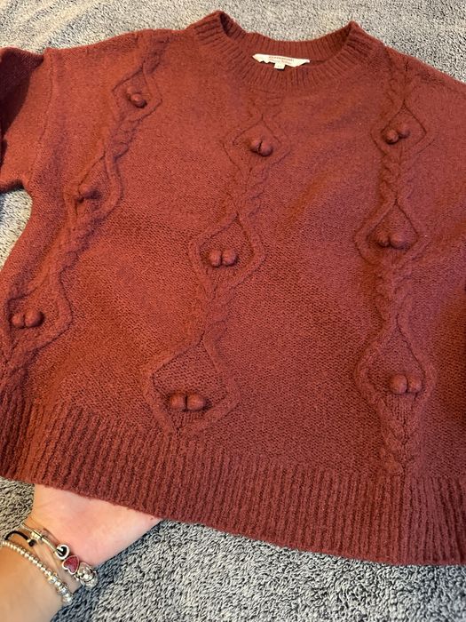 Pulover roscat pentru fete