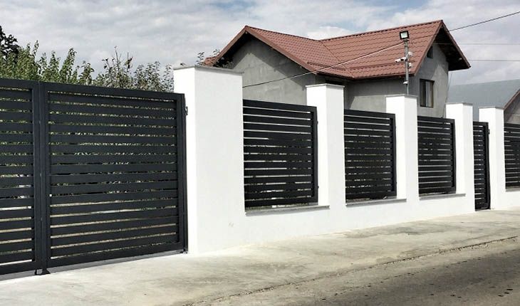 garduri si porti fer forjat șipcă metalică plasă bordurată bca etc