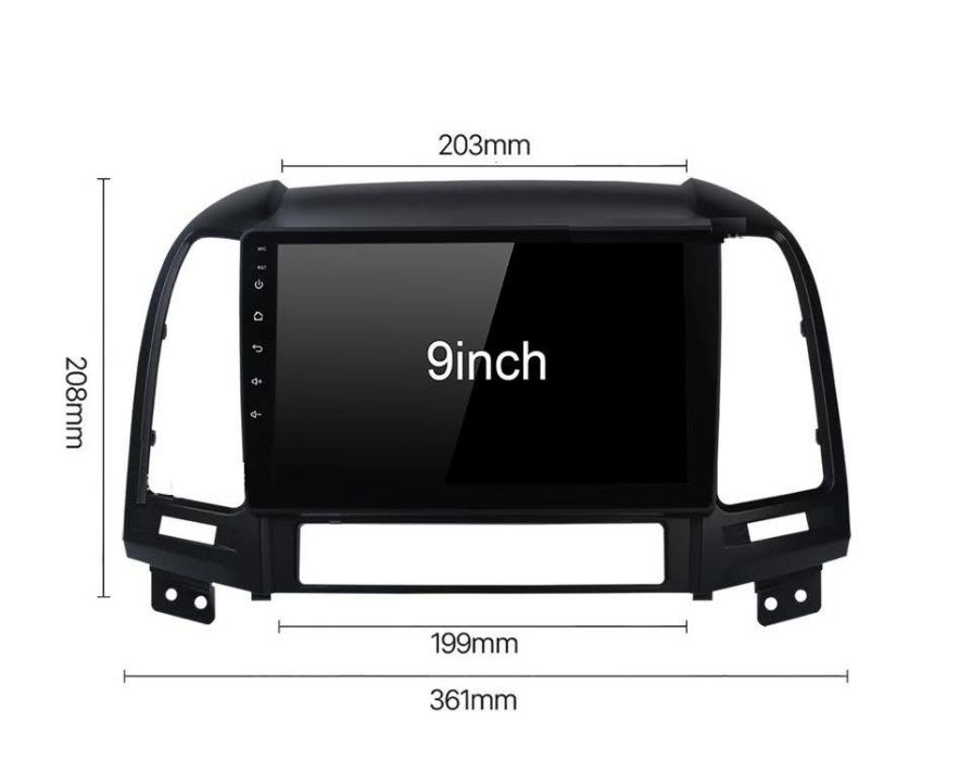 Navigatie Hyundai Santa Fe, Octa-Core sau Quad-Core , Factura+Garantie