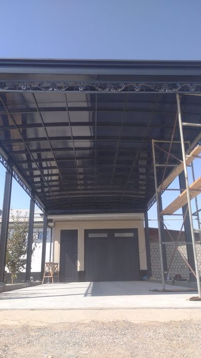 Навесы из металла | Навес для авто, двора, дачи