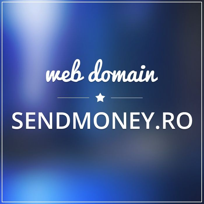 Vand domeniu web SENDMONEY.RO