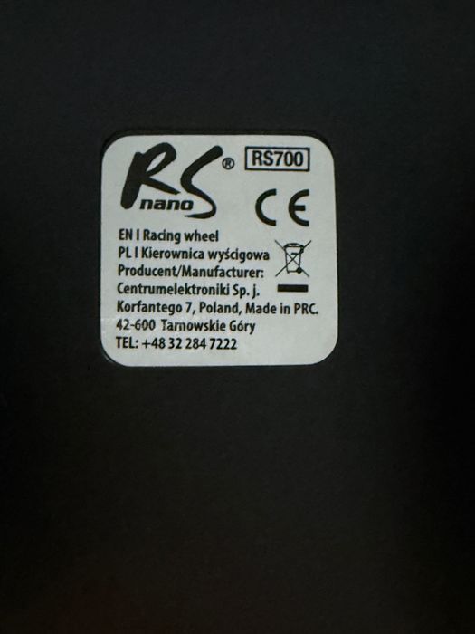 Volan cu pedale RS 700, PS4, PS3, XBOX ONE