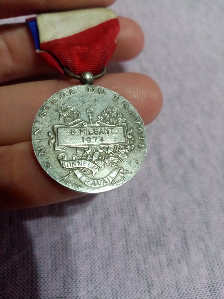 Medalie Republica Franceza 1974