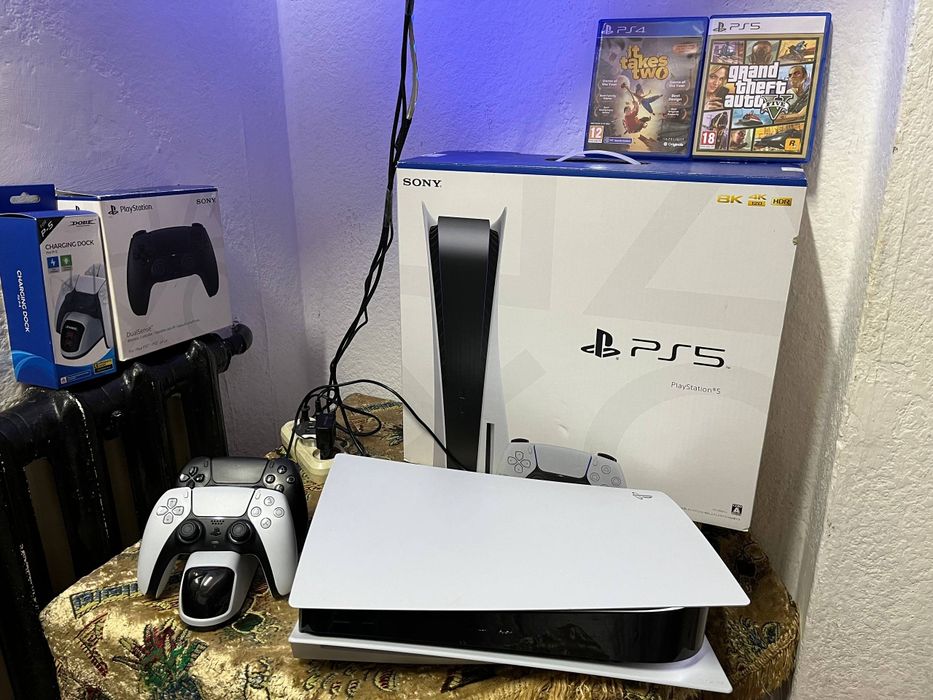 Ps5/Пс5 полный комплект Sony PlayStation 5 1TB