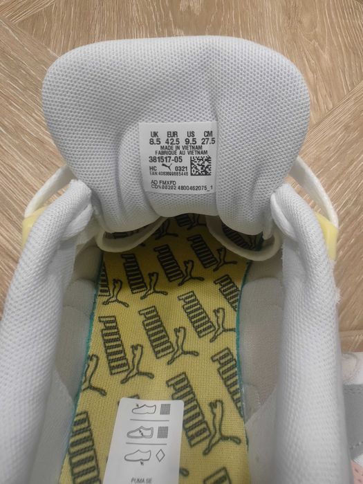 PUMA Wild Rider Rollin Shoes White