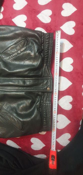 Geaca piele naturala Politia locala