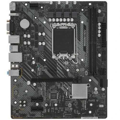 Материнская плата ASRock B660M-HDV/M.2 D4, LGA1700