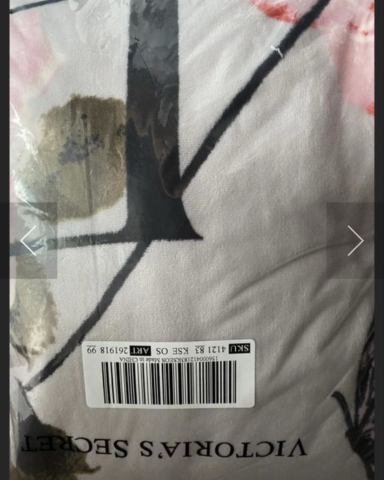 Плед теплый от Victoria Secret