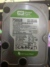 Western Digital 750gb green жесткий диск