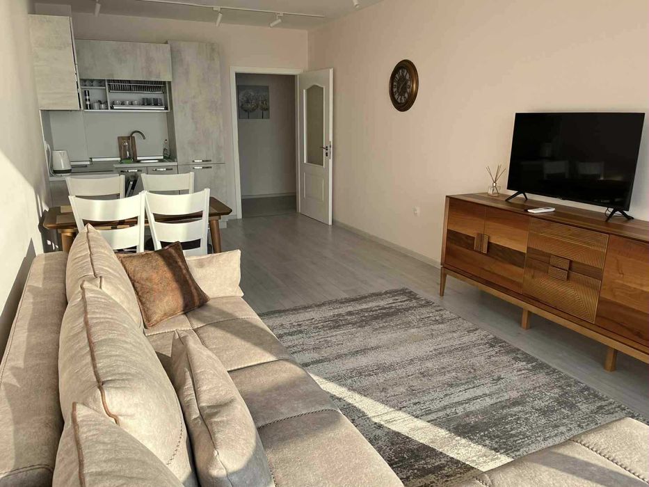 Двустаен апартамент с морска панорама в комплекс Ла Мер-Кабакум!