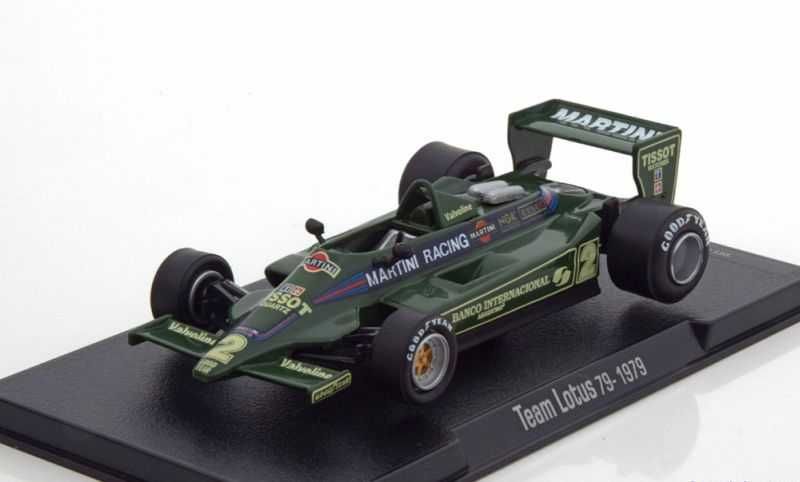 Macheta Lotus 79 Carlos Reutemann Formula 1 1979 - Altaya F1 1/43