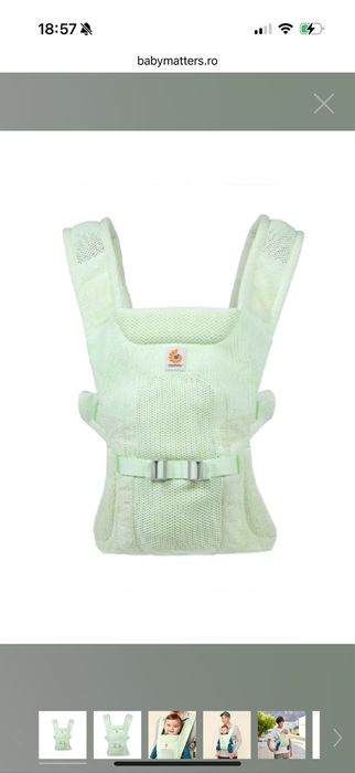 Vand marsupiu bebelusi Ergobaby Aerloom