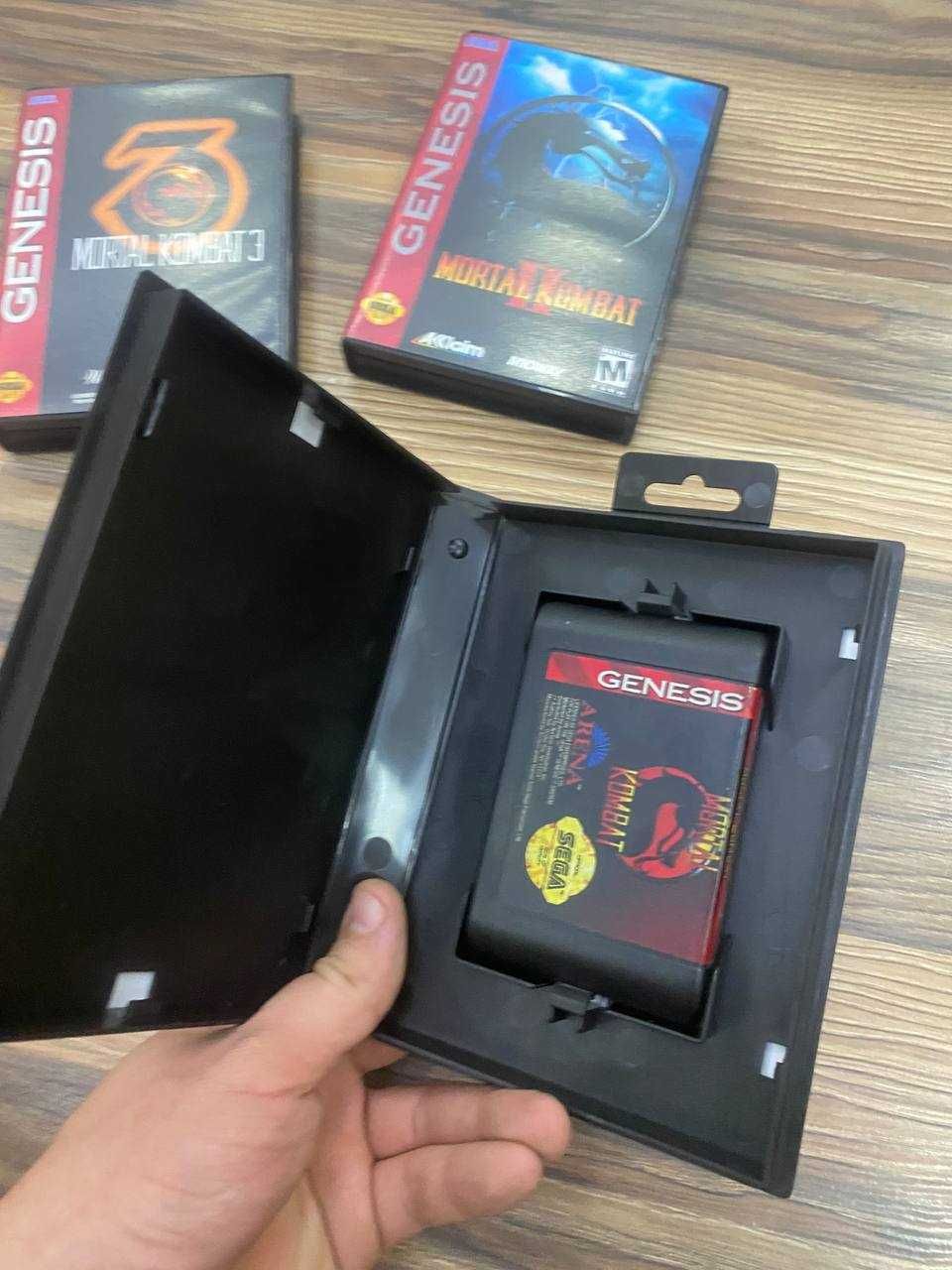 Mortal kombat 1,2,3 оригинальные боксовые.