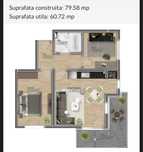Apartament nou Real Resort (mobilat , utilat)