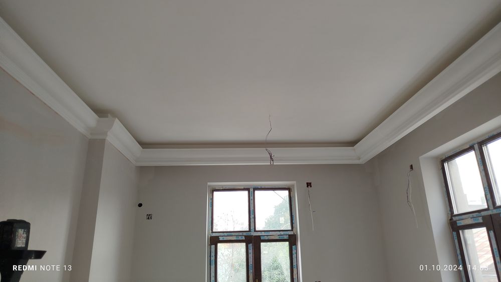 Montaj profile decorative zugrav